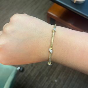 Mia Fiore Sterling Silver & 14kt Gold Bracelet